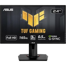 ASUS VG248QG 24인치 지싱크 게이밍 모니터 165Hz 1080p 0.5ms 아이 케어(DP HDMI DVI Black), 24&quot; 0.5ms 165Hz G-SYNC Height