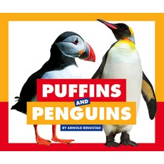 (영문도서) Puffins and Penguins Library Binding, Child's World, English, 9781503835962