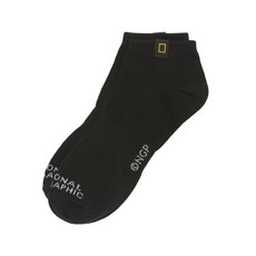 내셔널지오그래픽 양말 니커즈 블랙 N235ASO520