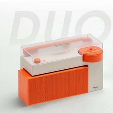 유재석lp플레이어 블루투스 놀면뭐하니 hymduo 스피커 턴테이블 스피커 집들이선물, 형광 옐로우