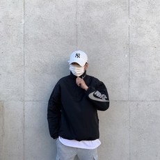 스카치 앤키 로고 패딩 아노락(2color)
