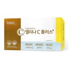 동국제약 엘리나C 플러스+ 100일분 / 고함량 비타민C 2 000mg 비타민D 400IU 비오틴 90ug, 1박스, 100포