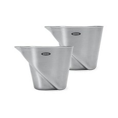 옥소 OXO 스틸 앵글 계량 컵 칵테일 지거, 1개