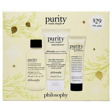 필로소피 퓨리티 크림 클레이마스트 클렌저 3종 1세트 Philosophy Purity Made Simple 3-Piece Set