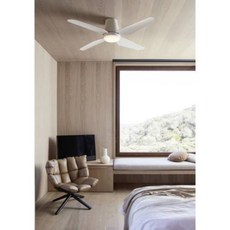 루씨 AIR Aria CTC LED 실링 팬 65W 122cm x 20cm 팬 화이트