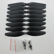 SG907MAX 장난감 RC 드론 쿼드콥터 예비 부품 브러시리스 모터 블레이드 프로펠러 메이플 리프, 16개