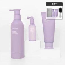 아윤채 더마 카밍 헤어케어 3종 세트 (샴푸 500g + 마스크 200ml + 세럼 80ml), 1개