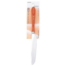 진주 금속 디저트 칼 칼 붙이 패커 우드 일본제 B-5321, 1개