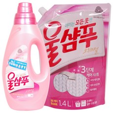 울샴푸 용기 1L+리필 1.4L, 1개