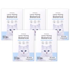 고양이 장 건강 케어 도움 프렌냥 락토냥 밸런스, 5box, 60g, 닭 