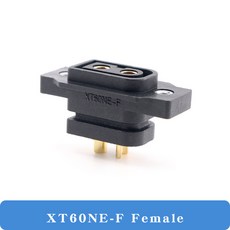 XT60NE-F 고정 수컷 암컷 XT60H-M 플매트 카펫 러그 Gold-plated.Plug 커넥터 고전류 비행기 모델 전원 공급 장치 10 개, 01 XT60NE-F Female, 10개