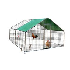 조립식 대형 그물망 닭장 사육장 견사 오리 토끼 철장 BN, 1개, 2x3x2m 플라스틱그물망