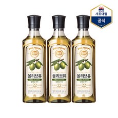 (메카몰) 사조대림 해표 올리브유500ml x 3개