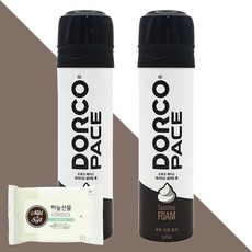 도루코 페이스 센서티브 쉐이빙 폼 210ml 2개(+하늘선물 물티슈 10매), 2개