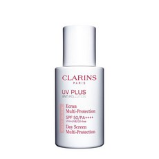 NULL CLARINS 교 운 시 자외선 차단 제 오염 방지 투명 SPF 50 임신부 핑크 50ml 신상
