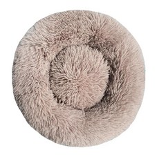 고양이 침대 봉제 바구니 세척 반려동물 중형 견 소파, 1개, D.70cm