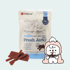 엘레강스펫 강아지 저알러지 가수분해 간식 프레쉬 져키, 관절건강, 120g, 1개