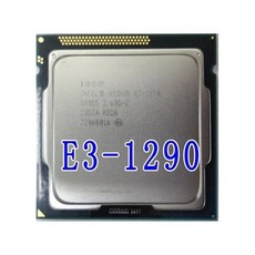 인텔 제온 프로세서 E3-1290 E3 1290 e3 1290 쿼드 코어 프로세서 LGA1155 데스크탑 CPU