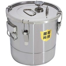 포도주 발효기 항온 스테인레스 대형 양조 매실통, 100L 항온 발효통 304 재료