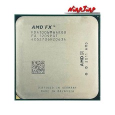AMD FX 시리즈 FX4100 FX4100 FX 4100 쿼드 코어 쿼드 스레드 CPU FD4100WMW4KGU 소켓 AM3 + 3.6 GHz, 한개옵션0