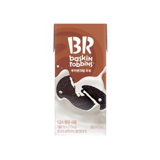 BR배스킨라빈스 쿠키앤크림우유 팩우유 190ml x 7개