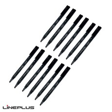 영어 필기체연습 손글씨펜 3mm 12개 직장인취미생활, 1개