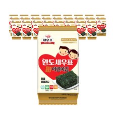 새우표 완도 저염 어린이 도시락김 4g x 27봉, 27개