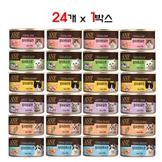ANF 고양이캔 24개 1박스 콤보 간식캔, 골고루콤보