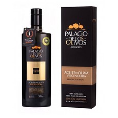 PALACIO DE LOS OLIVOS Extra Virgin Olive Oil 팔라시오 데 로스 올리보스 피쿠알 기프티박스 엑스트라 버진 올리브 오일 500ml, 1개