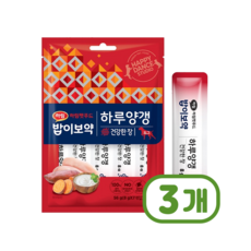 밥이보약 하루양갱 건강한장 강아지영양간식 56g x 3개, 치킨고구마