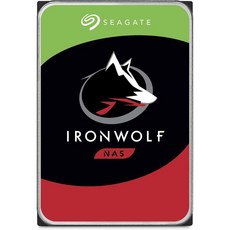 Seagate IronWolf 6TB NAS 내장 하드 드라이브 HDD – RAID 네트워크 연결 스토리지용 3.5인치 SATA 6Gb/s 7200RPM 256MB 캐시ST6000 - 씨게이트ironwolf7200rpm256mb