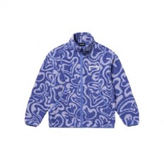 골스튜디오 후리스 골스튜디오 자켓 ESSENTIAL HIGH NECK SHERPA FLEECE JACKET-PURPLE 345612