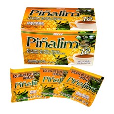 피날림 차/테 데 피날림 멕시코 버전 - 파인애플 아마 녹차 백차 - 30일분 Pinalim Tea/Te de Pinalim Mexican Version- Pineapple Flax Green Tea White Tea - 30 Day Supply, 1개