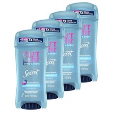 시크릿 아웃라스트 클리어 젤 데오드란트 샤워 프레쉬 67g 4팩 Secret Outlast Clear Gel Deodorant Shower Fresh, 4개