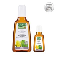 라우쉬 콜츠푸트 안티-댄드러프 샴푸 200ml+40ml, 999, 200