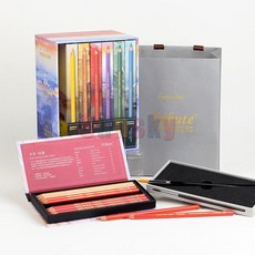  수채색연필72색 마르코 마스터스 컬렉션 컬러 1000색색연필, 60 Water Soluble 