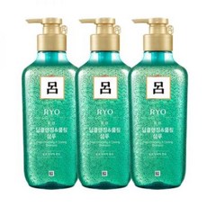 려 청아 딥클렌징쿨링 샴푸 550ml x 3개