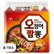 오징어짬뽕 124g, 70개