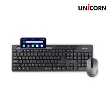 서진네트웍스 UNICORN BK-8000S 무선 키보드 마우스 세트