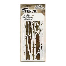 공예몰 TIM HOLTZ LAYERED STENCIL 스텐실 도안, THS069 Birch, 1개 - 스텐실도안