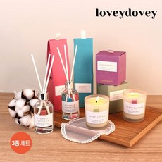 러비더비 퍼퓸드 디퓨저 110ml 3종세트, 퍼퓸드디퓨져3종