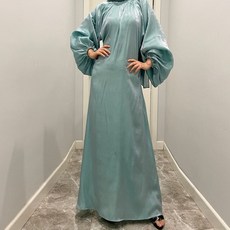롱 아바야 이슬람 무슬림 히잡 차도르 오간자 아바야 두바이 이슬람 터키 방글라데시 히잡 레이스 업 드레