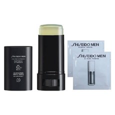 SHISEIDO MEN (Shiseido Men) SHISEIDO 남성용 클리어 스틱 UV Protector 트라이얼 Sample 남성용 SPF50+ PA++++, 9개