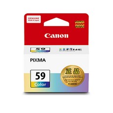 캐논 PG49 CL59 정품잉크 PIXMA E409 E489 E3190 E3195 E4290 E3390 E3391 E3392 E3490 E3491 E4590(단품/세트옵션), CL-59 컬러/정품, 1개