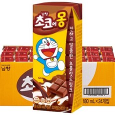 초코에몽 180ml x 24개입(팩), 초코에몽 180ml x 24개입팩, 24개