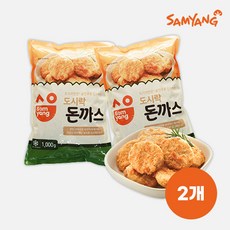 [삼양] 도시락돈까스 1kg 2개