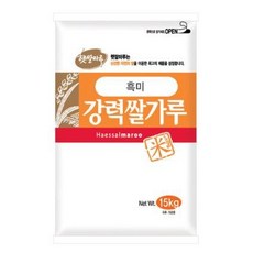 [대두식품] 흑미강력쌀가루_국산 15kg, 1개