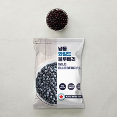 베리필드 냉동 아이스 와일드 블루베리 1kg(캐나다산), 1개 - 브램블베리