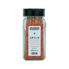딜리셔스마켓 실론 시나몬 스틱 20p, 1개, 75g