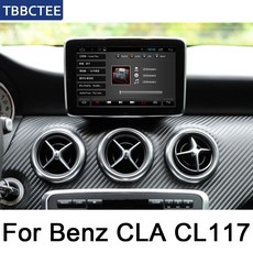메르세데스 벤츠 cla 클래스 c117 2015 ~ 2019 ntg 안드로이드 자동차 멀티미디어 플레이어 와이파이 gps navi지도 스테레오 블루투스 1080p hd 스크린, 1개, 단일